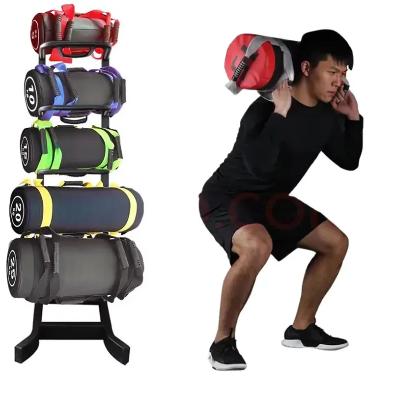 Sac de sable de musculation non rempli, 5 à 30 kg, sac de puissance pour fitness et haltérophilie